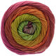 Lana Grossa GOMITOLO ALOHA | 312-gris verde/fucsia/naranja salmón/arcilla roja/verde oliva