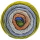 Lana Grossa GOMITOLO ALOHA | 318-gris claro/gris/gris verde/oliva/real/canela