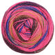 Lana Grossa GOMITOLO BENE | 757-zarzamora/rosa vívida/oliva/octanaje/ciclamino/azul violeta