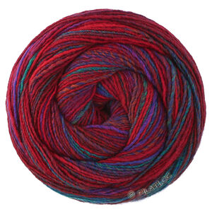 Lana Grossa GOMITOLO DISEGNO | 527-rojo/vino tinto/violeta/octanaje/marrón rojo