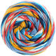 Lana Grossa GOMITOLO DOPPIO | 252-azul claro/azul celeste/azul oscuroro/blanco/amarillo/naranja/salmón/rojo claro