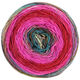 Lana Grossa GOMITOLO FINITO | 552-rosa vívida/vino tinto/turquesa azulado/verde turquesa