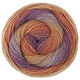Lana Grossa GOMITOLO GALA | 4039-rojo marrón/herrumbre/turrón/gris púrpura/violeta