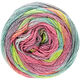 Lana Grossa GOMITOLO LINO | 2012-menta/limón/naranja/rosa vívida/gris rosa