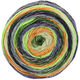Lana Grossa GOMITOLO MEILENWEIT | 4015-gris verde/gris oscuro/gris claro/verde claro/naranja/violeta