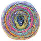 Lana Grossa GOMITOLO SUMMER TWEED | 05-azul violeta/amarillo maiz/turquesa/ciclamino/rojo violeta