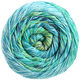 Lana Grossa GOMITOLO SUMMER TWEED | 13-verde/azul noche/turquesa/verde claro/octanaje