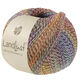 Lana Grossa LANDLUST DIE SOCKENWOLLE PRINT | 220-verde/rojo oscuro/azul/amarillo/azul claro/ciruela/naranja mezcla