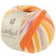 Lana Grossa LANDLUST DIE SOCKENWOLLE | 723-amarillo naranja/naranja roja/crema/lila/beige delicada/naranja salmón/rojo rayado