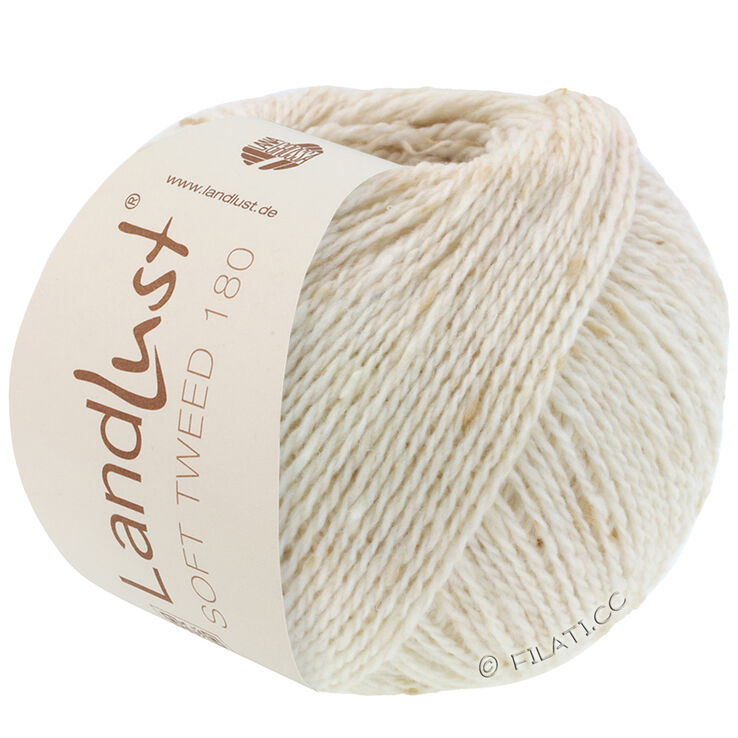 Lana Grossa LANDLUST Soft Tweed 180 | 101-naturaleza mezcla