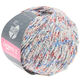 Lana Grossa LEGGERO II Print | 501-blanco/azul/rojo/turquesa