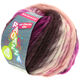 Lana Grossa LEI Mouliné/Color Mix/Spray (Ragazza) | 163-rosa/rojo violeta/baya