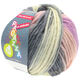Lana Grossa LEI Dégradé | 502-color crudo/rosa/lila/gris oscuro
