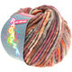 Lana Grossa LEI Mouliné/Color Mix/Spray (Ragazza) | 322-rosa vívida/burdeos/gris/naranja/color crudo/violeta