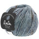 Lana Grossa LOVELY COTTON Inserto (lala BERLIN) | 104-gris azulado/borgoña