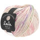 Lana Grossa LOVELY COTTON Inserto (lala BERLIN) | 112-rosa pastel/rojo violeta/azul violeta
