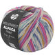 Lana Grossa MEILENWEIT 6-FACH 150g Alpaca Print | 1109-fucsia/purpura/violeta/amarillo azafrán/blanco/gris azul/jeans