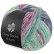 Lana Grossa MEILENWEIT 6-FACH 150g Cosy Socks Dream | 2154-gris/azul claro/gris azulado/jade/gris violeta/azul violeta/fucsia/verde oscuro/verde claro/turquesa