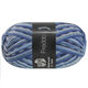 Lana Grossa MEILENWEIT 6-FACH 150g Freddo | 9741-gris azulado/azul celeste/azul oscuroro/gris oscuro/blanco/azul claro/azul hielo