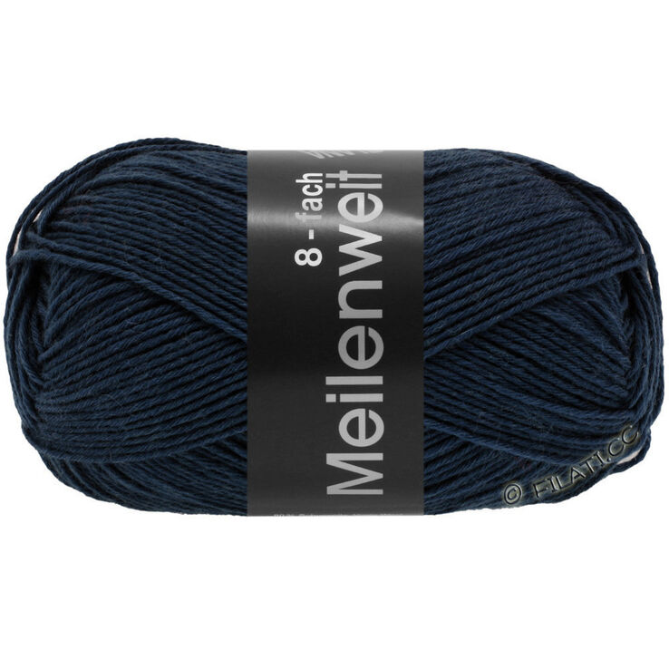 Lana Grossa MEILENWEIT 8-FACH 150g | 9556-azul noche