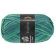 Lana Grossa MEILENWEIT 8-FACH 150g Inverno | 9989-azul claro/azul celeste/azul oscuroro/verde claro/jade/gris