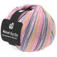 Lana Grossa MEILENWEIT 100g Cashmere Street (ABOUT BERLIN) | 836-rosa/gris claro/gris oscuro/amarillo/rosa polvo