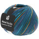 Lana Grossa MEILENWEIT 100g Cashmere Street (ABOUT BERLIN) | 838-azul octanaje/turquesa/lila/azul violeta/amarillo naranja/verde oscuro