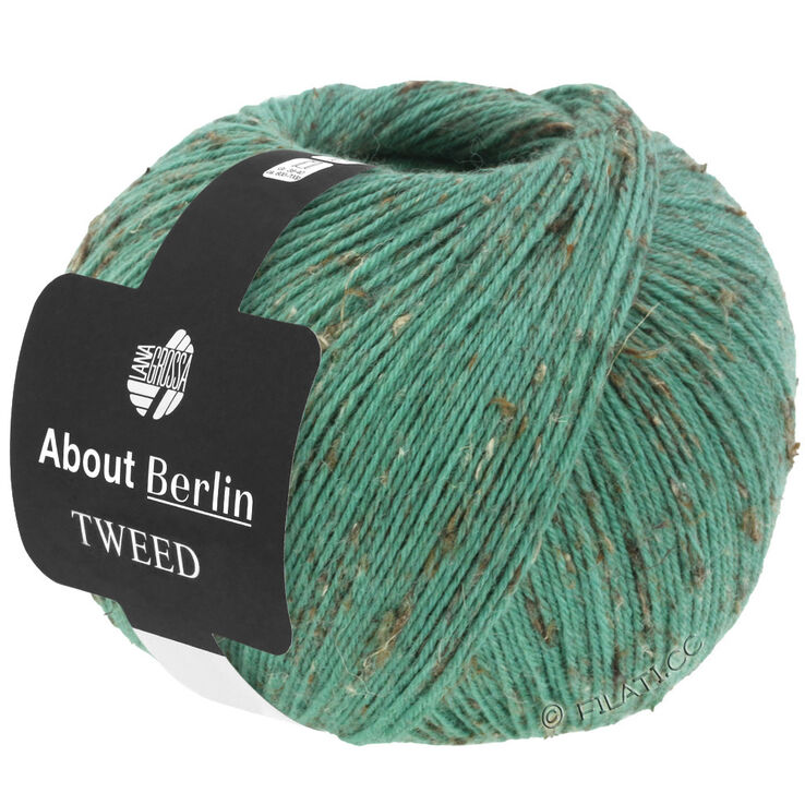 Lana Grossa MEILENWEIT 100g Tweed (ABOUT BERLIN) | 901-verde mezcla