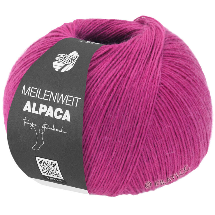 Lana Grossa MEILENWEIT 100g Alpaka | 2002-rosa vívida