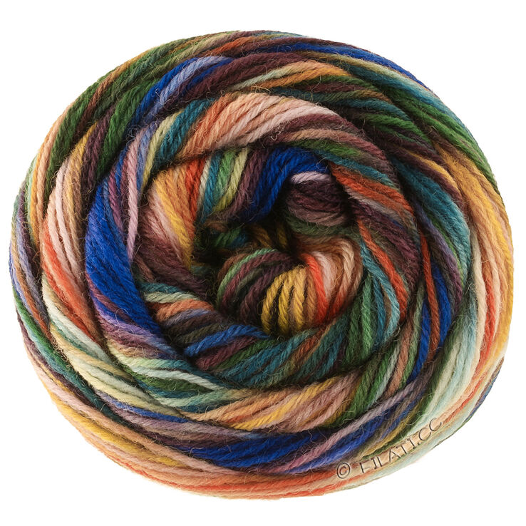Lana Grossa MEILENWEIT 100g Cascata | 5201-marrón oro/marrón oscuro/moca/real/purpura/rosa/herrumbre/verde oscuro/gris claro/gris ratón