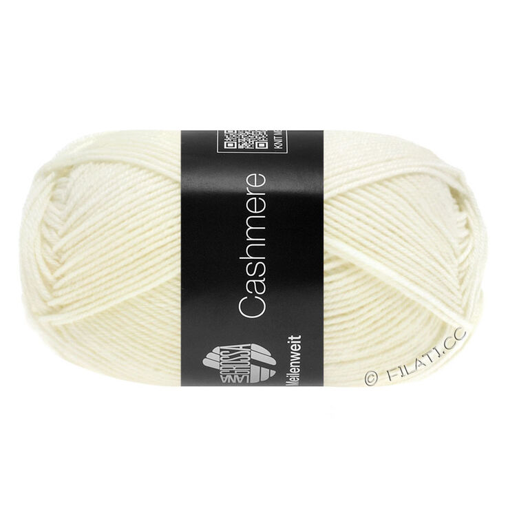 Lana Grossa MEILENWEIT 50g Cashmere | 01-blanco