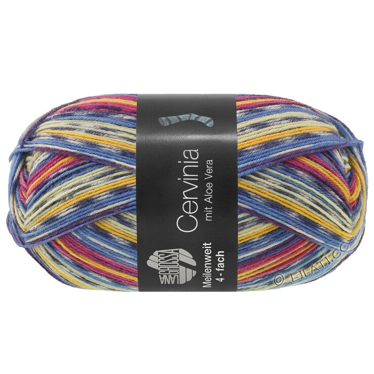 Lana Grossa MEILENWEIT 100g Cervinia | 1701-tinta azul/azul celeste/color crudo/berenjena/Rojo baya/borgoña/amarillo/jeans/limón