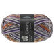 Lana Grossa MEILENWEIT 100g Cervinia | 1707-violeta oscuro/gris claro/gris oscuro/gris ratón/color crudo/marrón/azul noche