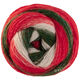 Lana Grossa GOMITOLO (Christmas Edition) | 112-rojo/rojo oscuro/verde bosque/verde hoja/color crudo/Verde blanco