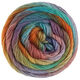 Lana Grossa MEILENWEIT 100g Color Mix Multi | 8020-verde oliva/octanaje/púrpura azulado/purpura rojo/pistacho/jade/turquesa/ciruela/rojo ladrillo/amarillo/naranja