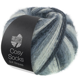 MEILENWEIT 100g Cosy Socks Soft Stripes de Lana Grossa