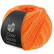 Lana Grossa MEILENWEIT 100g Cosy Socks Soft Stripes | 112-naranja pálido/mandarina/naranja