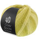 Lana Grossa MEILENWEIT 100g Cosy Socks Soft Stripes | 116-limón/pistacho/oliva claro