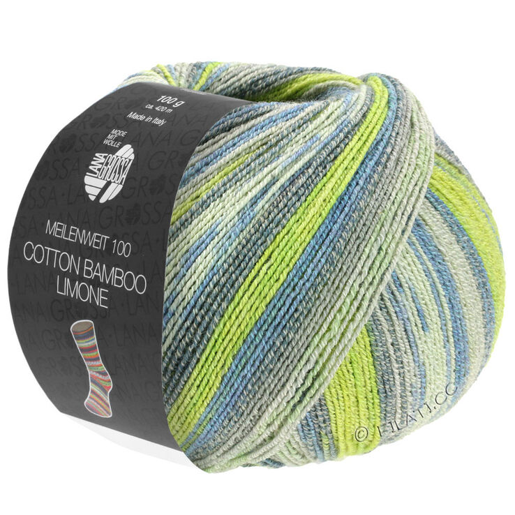 Lana Grossa MEILENWEIT 100g Cotton Bamboo Limone | 2361-