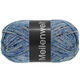 Lana Grossa MEILENWEIT 100g Blue Denim Mix | 4609-azul claro/azul medio/azul oscuroro/gris medio/gris oscuro
