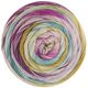 Lana Grossa MEILENWEIT 100g DUSK | 6207-violeta oscuro/color crudo/amarillo/ocre moreno/turquesa/lago verde/orquidea