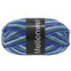 Lana Grossa MEILENWEIT 100g Intenso | 5522-azul cobalto/azul paloma/gris beige/gris verde/caña/blanco/azul claro