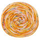 Lana Grossa MEILENWEIT 100g Merino Hand-dyed | 02-calabaza naranja/oro amarillo/color crudo/rosa polvo/turquesa