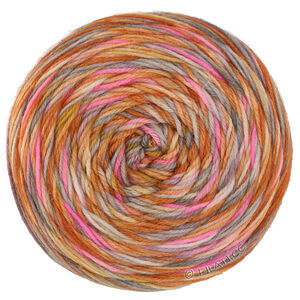 Lana Grossa MEILENWEIT 100g Merino Hand-dyed | 42-salmón/coñac/ocre/gris/caqui/rosa/rosa vívida/curry
