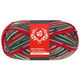 Lana Grossa MEILENWEIT 100g Merino Christmas | 6808-blanco/verde oscuro/marrón oscuro/naranja/rojo oscuro/verde claro