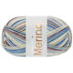 Lana Grossa MEILENWEIT 100g Merino Extrafine Denim Mix | 2605-color crudo/gris claro/gris medio/gris oscuro/azul violeta/azul oscuroro