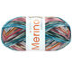 Lana Grossa MEILENWEIT 100g Merino Extrafine Meran | 2581-gris claro/antracita/naranja/rosa/turquesa/verde botella/frambuesa