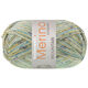 Lana Grossa MEILENWEIT 100g Merino Extrafine Mountain | 7603-limón/gris verde/verde oscuro/jade/amarillo mostaza/menta rayado