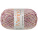 Lana Grossa MEILENWEIT 100g Merino Extrafine Mountain | 7605-gris marrón/color crudo/gris violeta/rojo violeta/amarillo maiz rayado