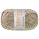 Lana Grossa MEILENWEIT 100g Merino Extrafine Mountain | 7606-oliva claro/oliva oscuro/color crudo/rosa vieja/jeans rayado
